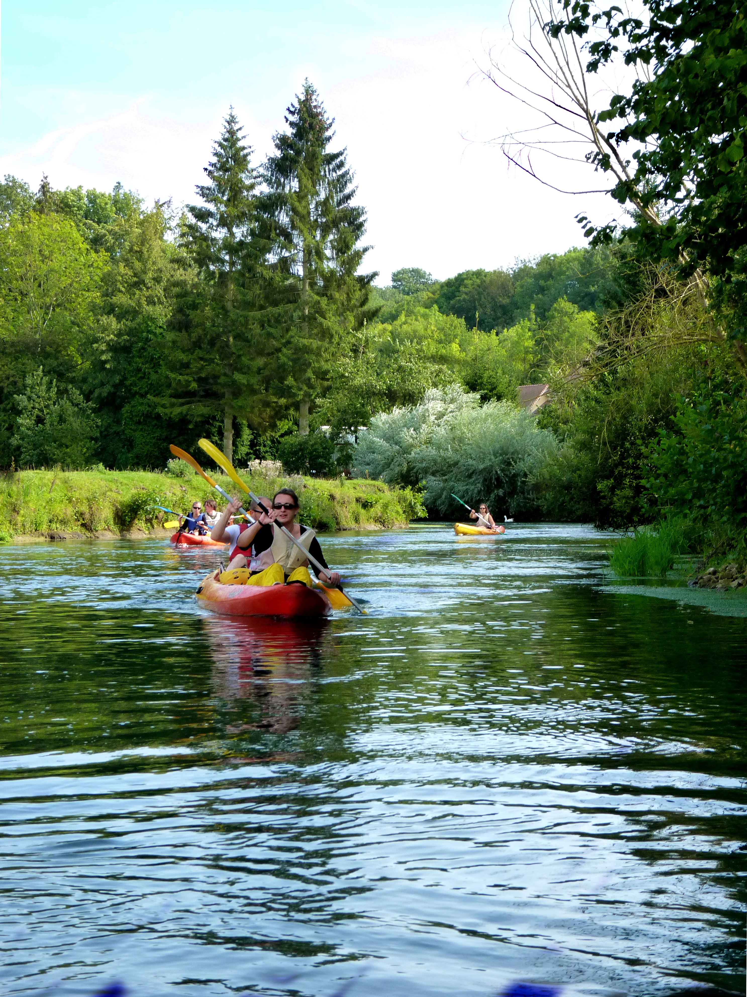 Canoe dans les 7 valleées